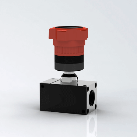 High-precision control valves for gases and liquids M-Flow - Large Digi Knob